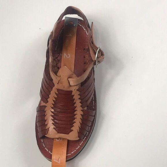 Kid’s Sandals Leather Handmade size 17 - Picture 8 of 11